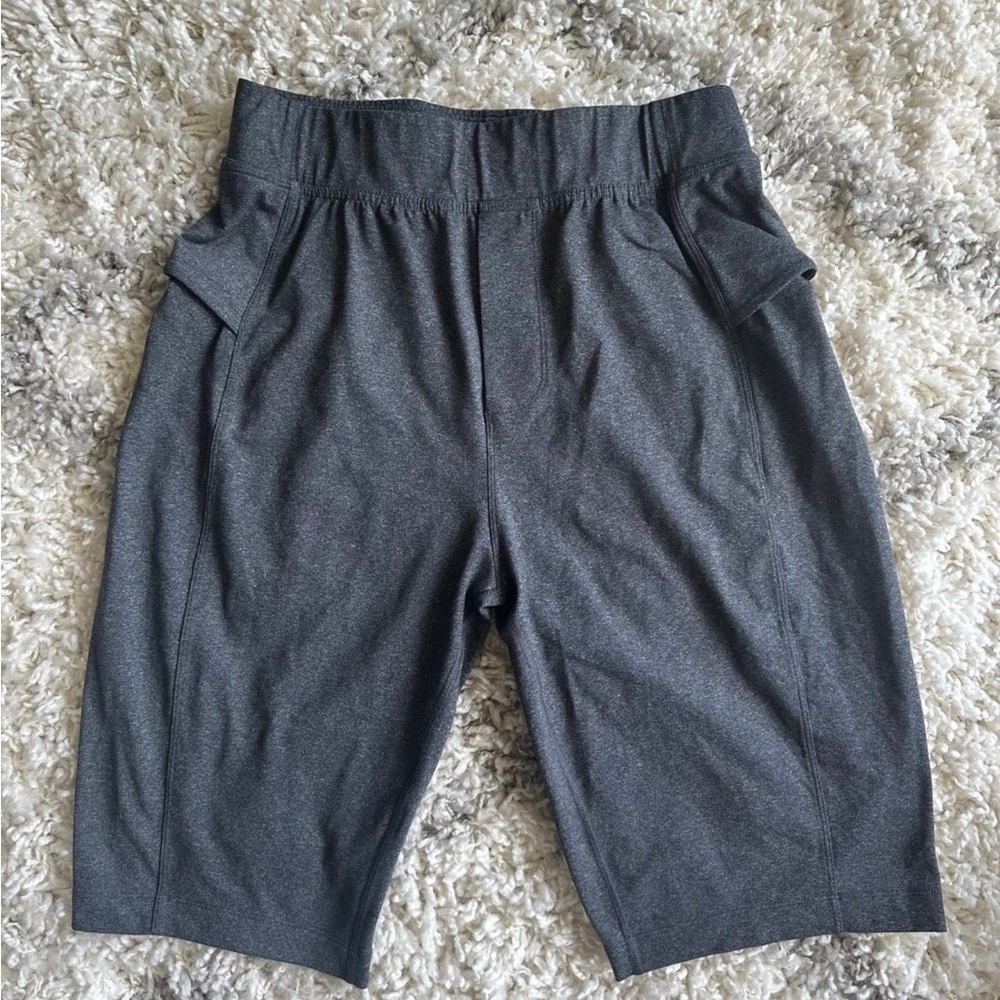 Lululemon Linerless Shorts  11” inseam Dark Grey